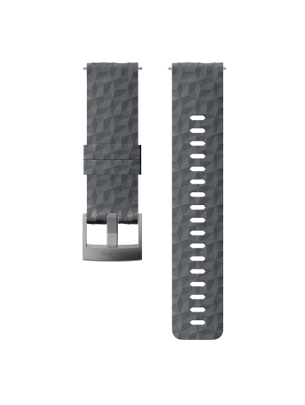 SUUNTO 24mm SILICONE GRAPHITE/GRAY apyrankė